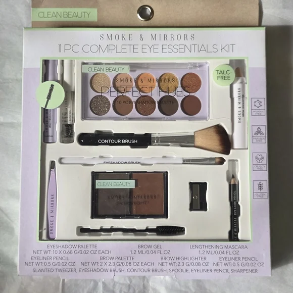Clean Beauty Eye Essentials Kit - Gold and Brown - Picture 2 of 3
